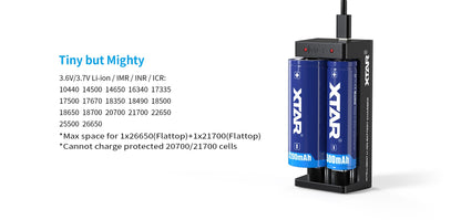 New XTAR MC2 USB Battery Charger