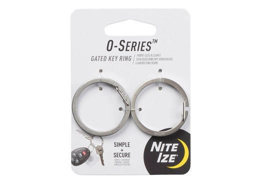 New Nite Ize OS-11-2R6 O-Series Gated Key Ring Key Chain