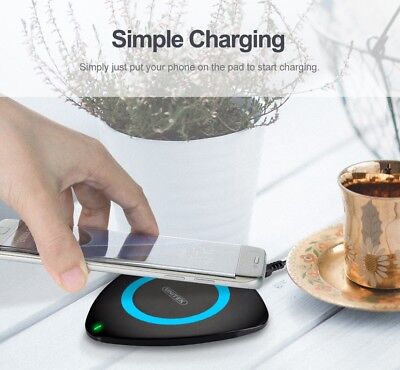 New Unitek M001ABK Qi Wireless Charger Charging Pad