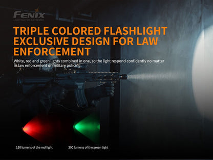 New Fenix TK26R ( White + Red + Green LED ) 1500 Lumens LED Flashlight Torch