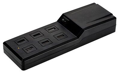 New Acasis 6 Port USB Charger Wall Charger ( US Plug )