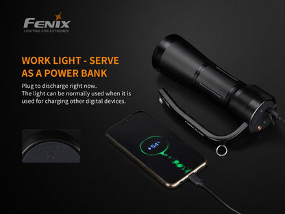 New Fenix WT50R USB Charge 3700 Lumens LED Flashlight Torch