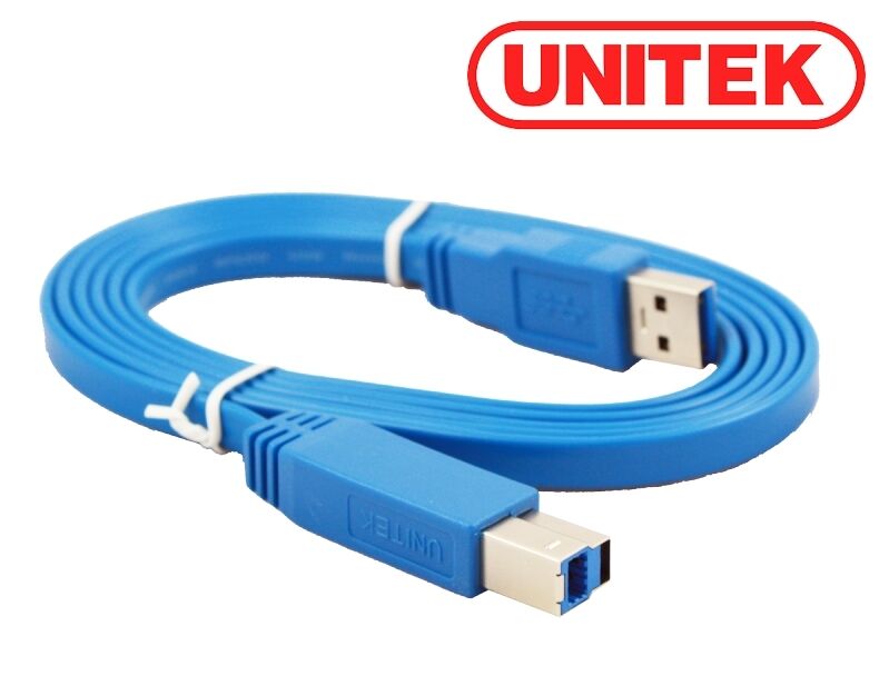 New Unitek Y-C413 USB 3.0 Printer Cable USB-A (M) to USB-B (M) Data Cable