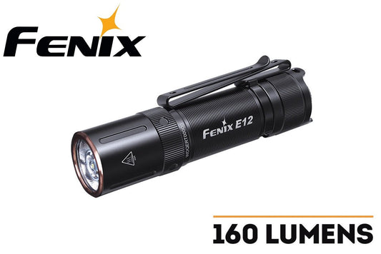 New Fenix E12 V2.0 160 Lumens EDC LED Flashlight Torch