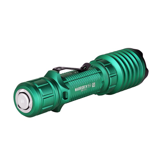 New Olight Warrior X Pro Green USB Charge 2100 Lumens LED Flashlight Torch