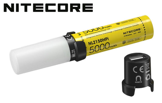 New Nitecore MPB21 Kit Intelligent Battery System Flashlight Torch