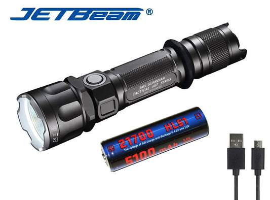 New Jetbeam 3Ms USB Charge 2000 Lumens LED Flashlight Torch