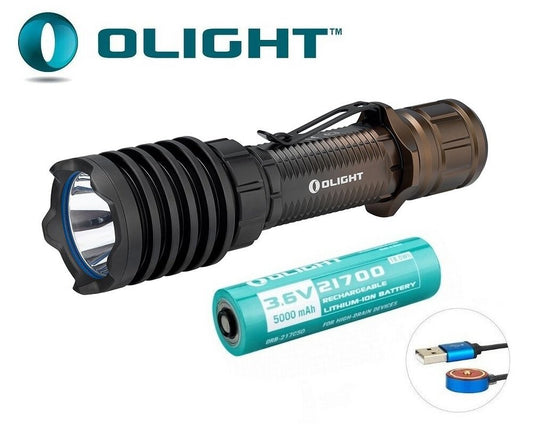 New Olight Warrior X Pro Desert Sunset USB Charge 2100Lumen LED Flashlight Torch