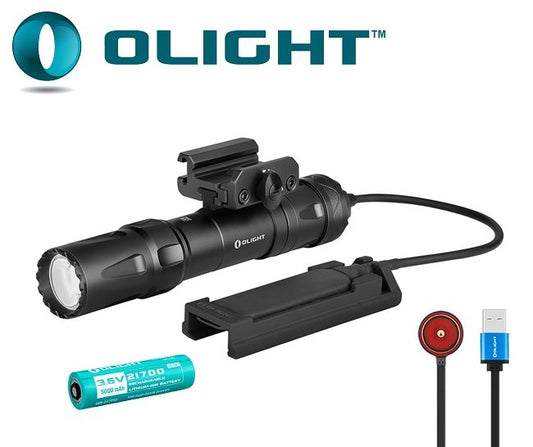 New Olight Odin USB Charge 2000 Lumens Tactical Flashlight Torch
