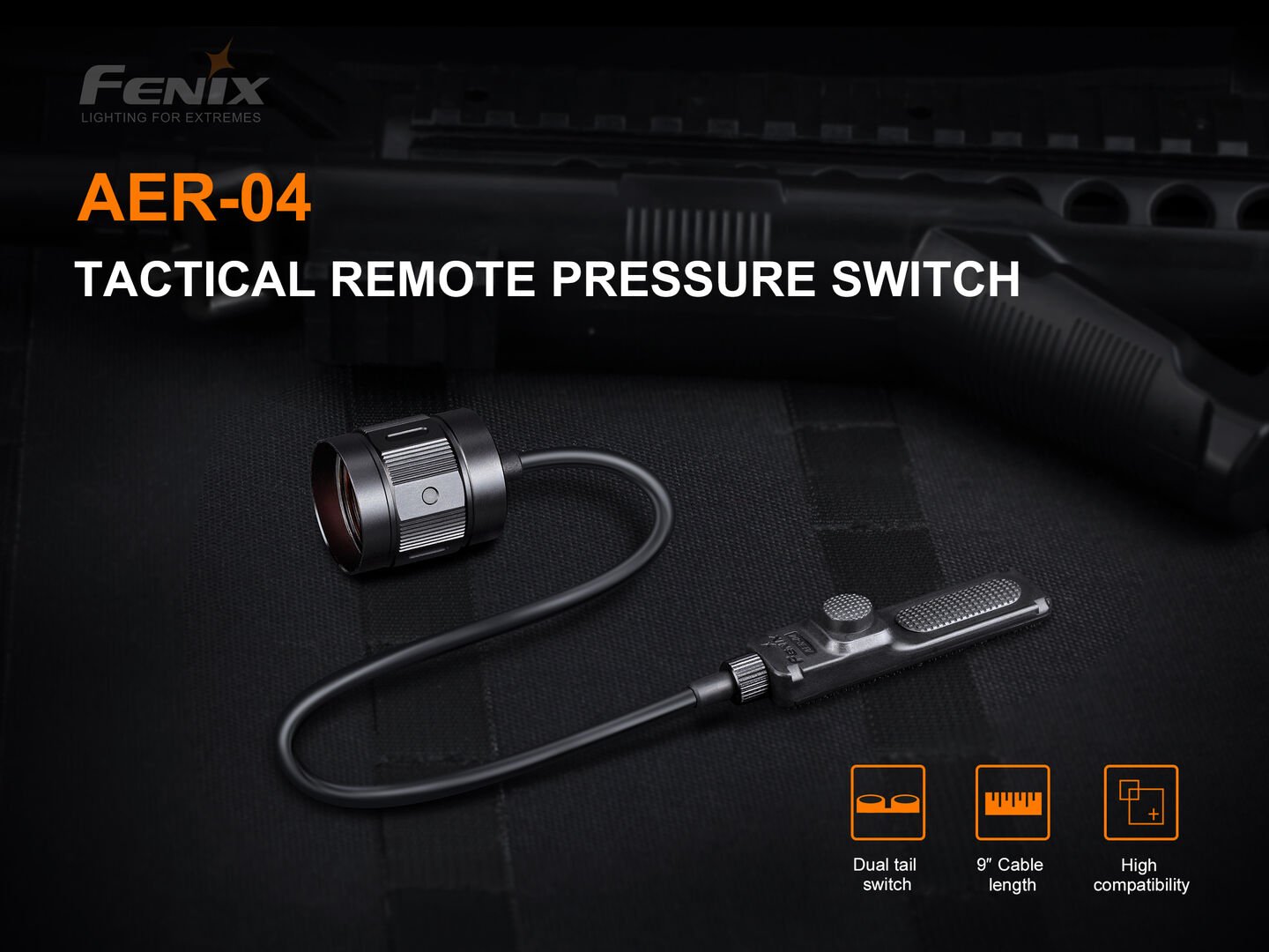New Fenix AER-04 Tactical Remote Pressure Switch