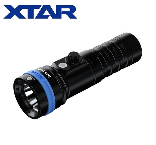 New XTAR D26 1600S 1600 Lumens 100m LED Diving Flashlight Torch
