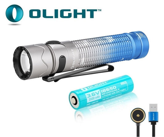 New Olight Warrior Mini 2 Mountain Sky USB Charge 1750Lumen LED Flashlight Torch