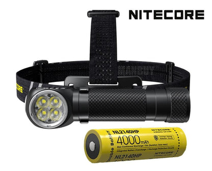 New Nitecore HC35 USB Charge 2700 Lumens LED Headlight Headlamp
