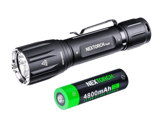 New NexTorch TA41 USB Charge 2600 Lumens LED Flashlight Torch