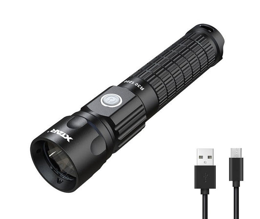 New XTAR R30 1200 USB Charge 1200 Lumens LED Flashlight Torch
