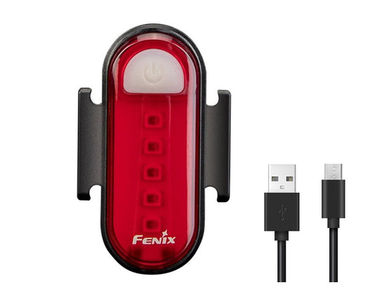 New Fenix BC05R V2.0 USB Charge Bike Bicycle LED Red Tail Light