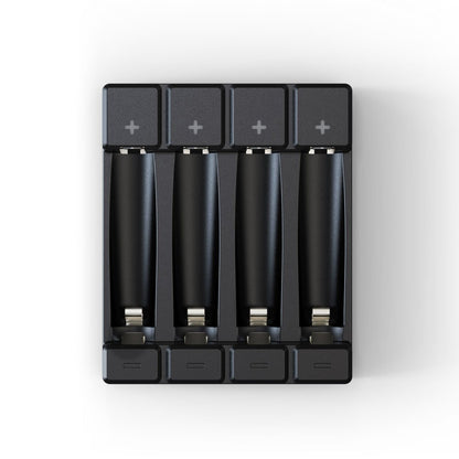New Soshine Chocolate ( Black ) 1.5V USB Battery Charger