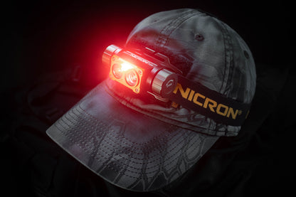 New Nicron H35 UV USB Charge 1000 Lumens 395nm UV LED Headlight Headlamp