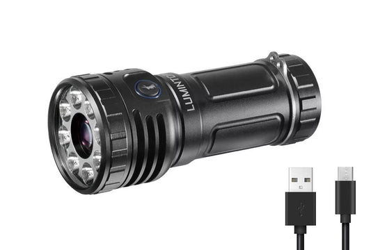 New Lumintop Thor Pro USB Charge 12600 Lumens LEP + LED Flashlight Torch