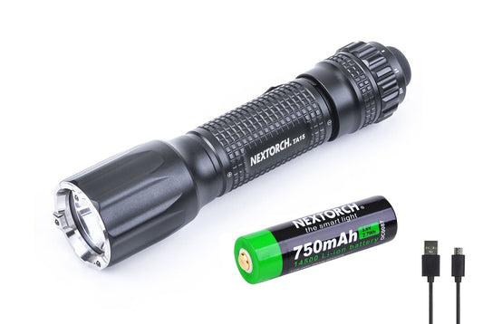 New Nextorch TA15 V2.0 USB Charge 700 Lumens LED Flashlight Torch