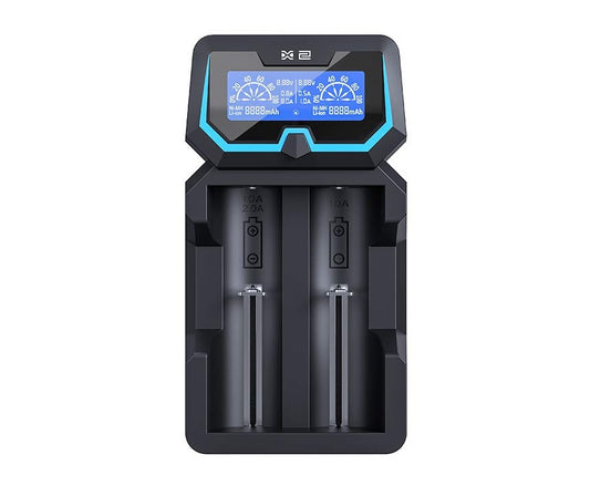 New XTAR X2 (Extended Version) USB + AC LCD Battery Charger