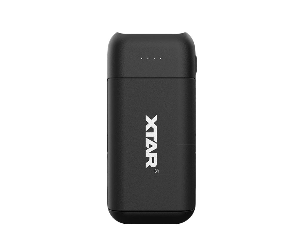 New XTAR PB2C ( Black ) LED USB Power Bank Charger ( NO Battery )