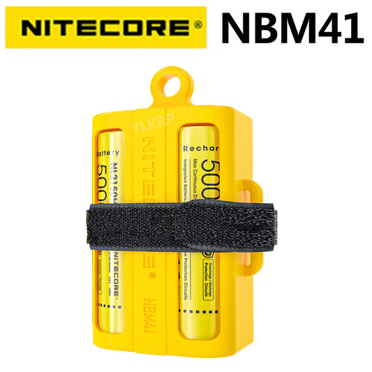 New Nitecore NBM41 (Yellow) Battery Magazine Battery Case Box Holder