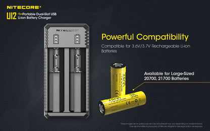 New Nitecore UI2 USB Battery Charger