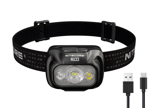New Nitecore NU33 USB Charge 700 Lumens LED Headlight Headlamp