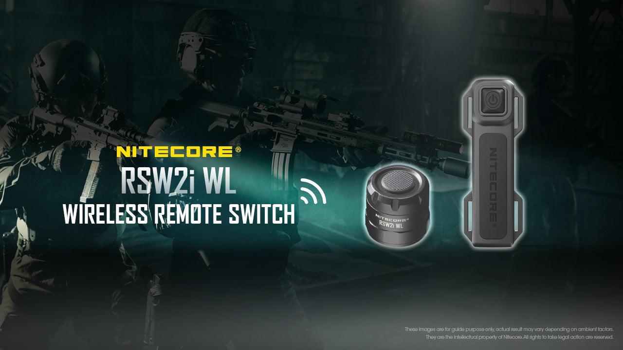 New Nitecore RSW2i WL Wireless Remote Pressure Switch