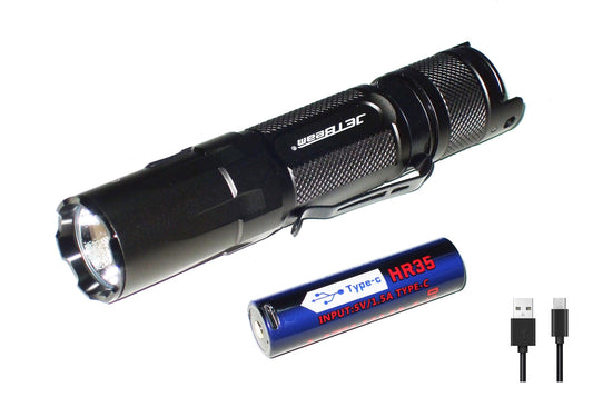 New Jetbeam TH10R USB Charge 2000 Lumens LED Flashlight Torch