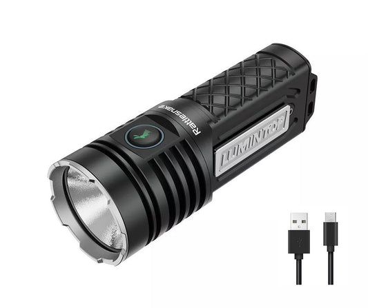 New Lumintop Rattlesnake USB Charge 16000 Lumens Flashlight Torch