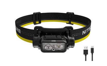 New Nitecore NU43 USB Charge 1400 Lumens LED Headlight Headlamp