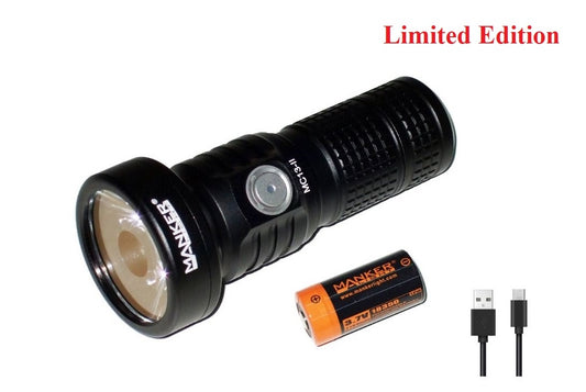 New Manker MC13 II Limited Edition USB Charge 4500 Lumens LED Flashlight Torch