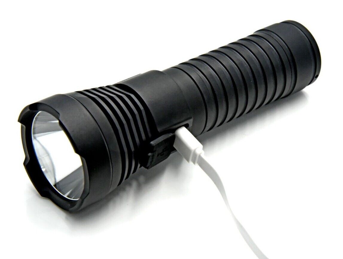 New Soshine TC16 USB Charge 1100 Lumens LED Flashlight Torch