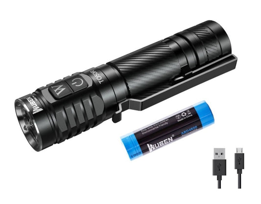 New Wuben TO50R USB Charge 2800 Lumens LED Flashlight Torch
