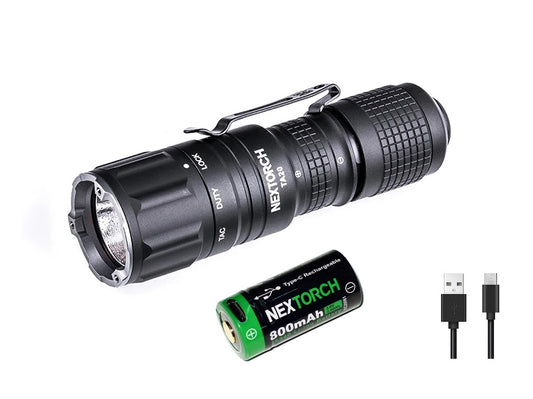 New Nextorch TA20 USB Charge 1000 Lumens LED Flashlight Torch
