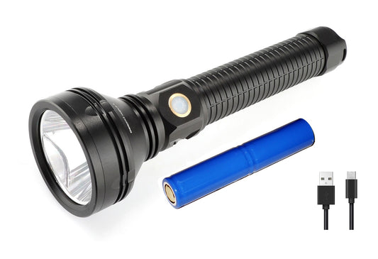 New Soshine TC20 USB Charge 1400 Lumens LED Flashlight Torch