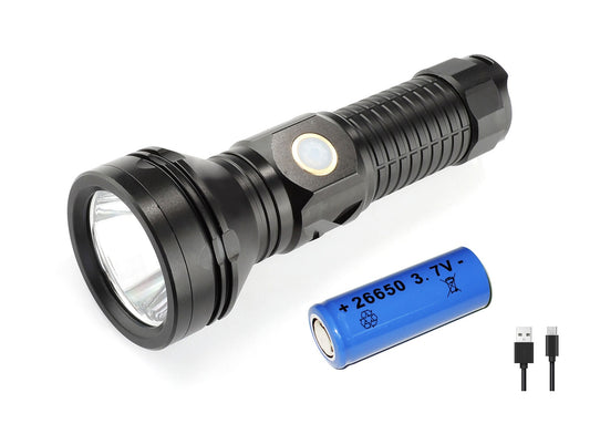 New Soshine TC19 USB Charge 1400 Lumens LED Flashlight Torch