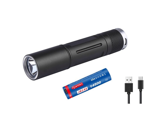 New Jetbeam JET-MARK 1IBS USB Charge 700 Lumens LED Flashlight Torch