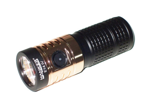 New Manker E14 IV (CW) 4000 Lumens LED Flashlight Torch ( NO Battery )