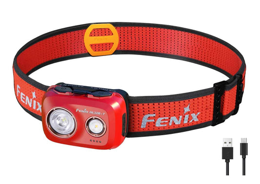 New Fenix HL32R-T Red USB Charge 800 Lumens LED Headlight Headlamp