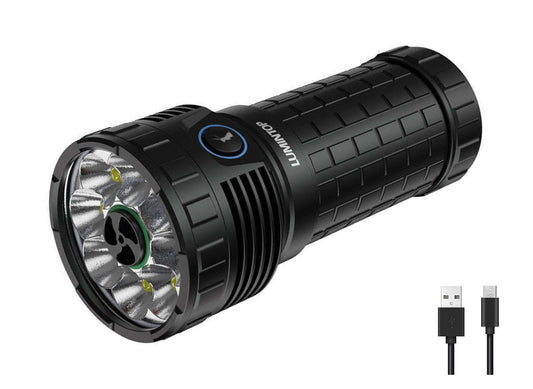 New Lumintop Mach USB Charge 26000 Lumens LED Flashlight Torch ( NO Battery )