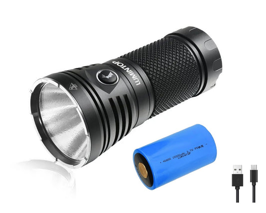 New Lumintop GT46 USB Charge 13000 Lumens LED Flashlight Torch