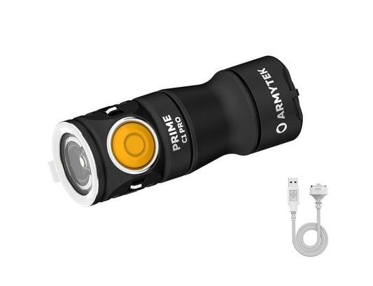 New Armytek Prime C1 Pro ( Warm ) USB Charge 930 Lumens LED Torch (NO Battery)
