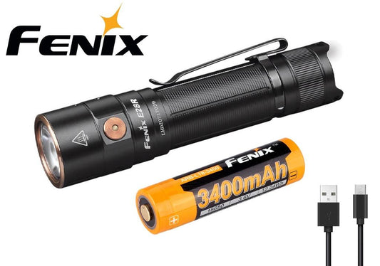 New Fenix E28R USB Charge 1500 Lumens LED Flashlight Torch
