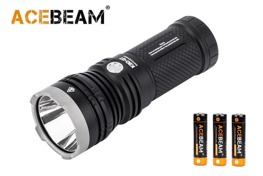 New AceBeam K30-GT 5500 Lumens LED Flashlight Torch ( With Battery )
