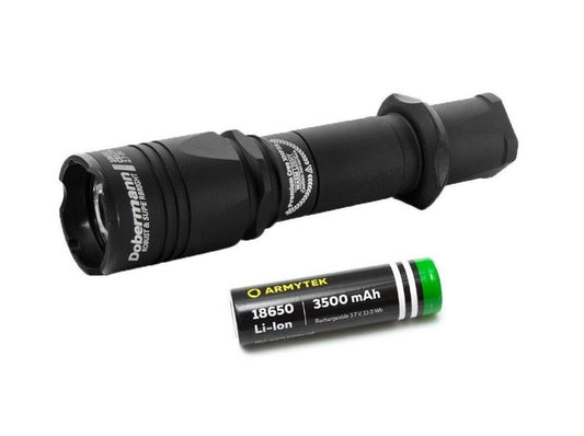 New Armytek Dobermann Pro (Warm) 1570 Lumens LED Flashlight Torch (With Battery)