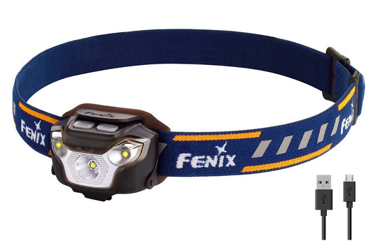 New Fenix HL26R Black 450 Lumens LED Headlight Headlamp