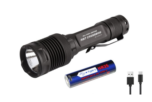 New Jetbeam M37 USB Charge 3000 Lumens LED Flashlight Torch